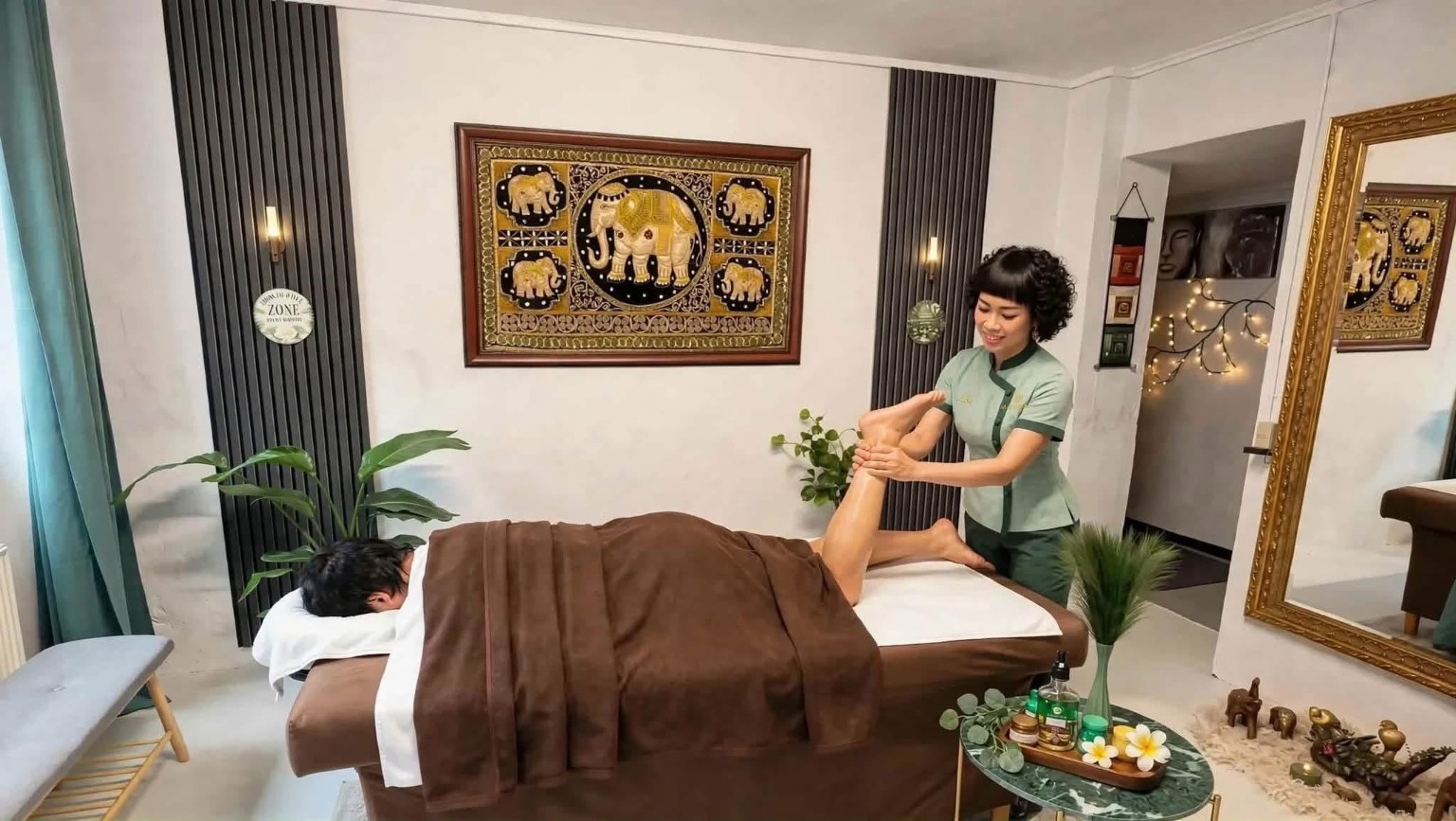 Massage i klinikken