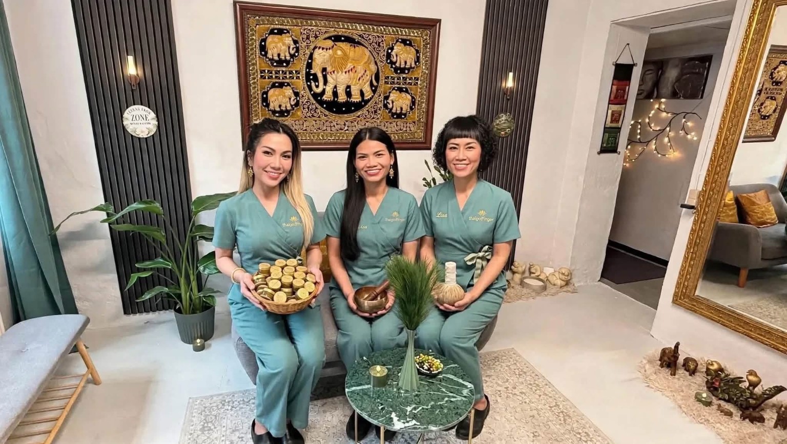 Massørerne hos Thai Goldfinger